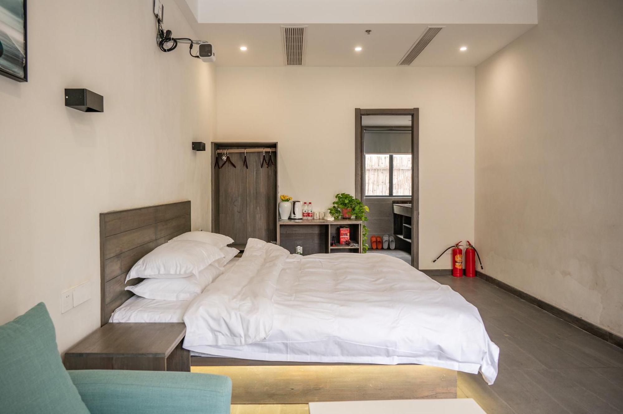 Tingjian Musu Private Soup Design Homestay - South Gate Of Wuzhen Xizha Scenic Area Tongxiang المظهر الخارجي الصورة