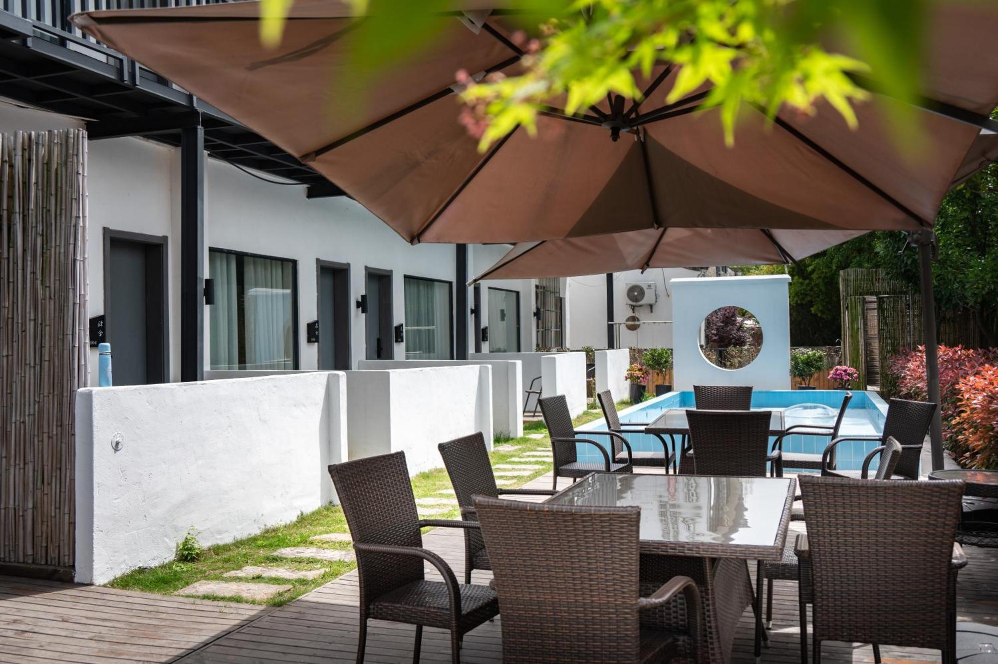Tingjian Musu Private Soup Design Homestay - South Gate Of Wuzhen Xizha Scenic Area Tongxiang المظهر الخارجي الصورة