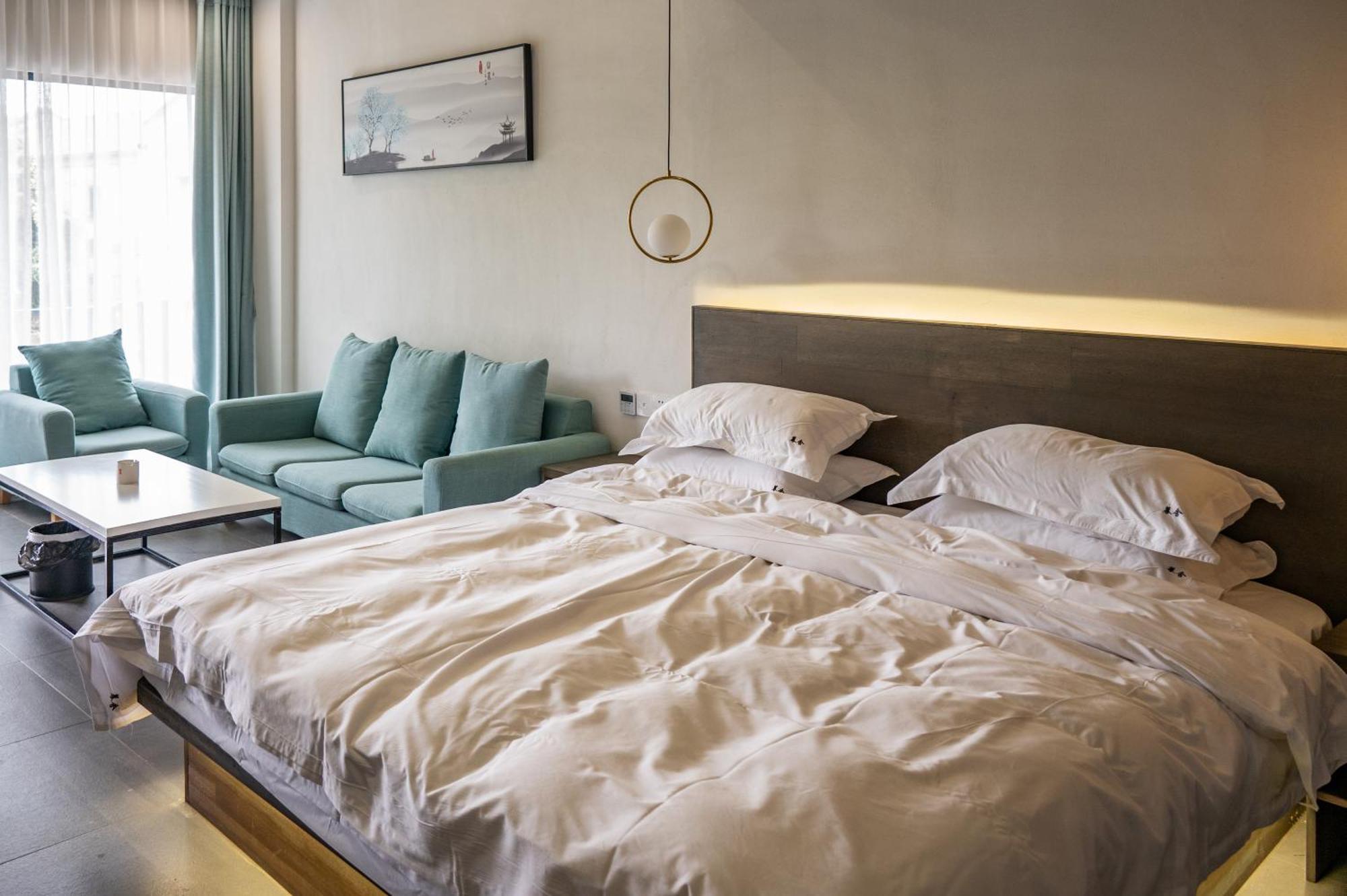 Tingjian Musu Private Soup Design Homestay - South Gate Of Wuzhen Xizha Scenic Area Tongxiang المظهر الخارجي الصورة