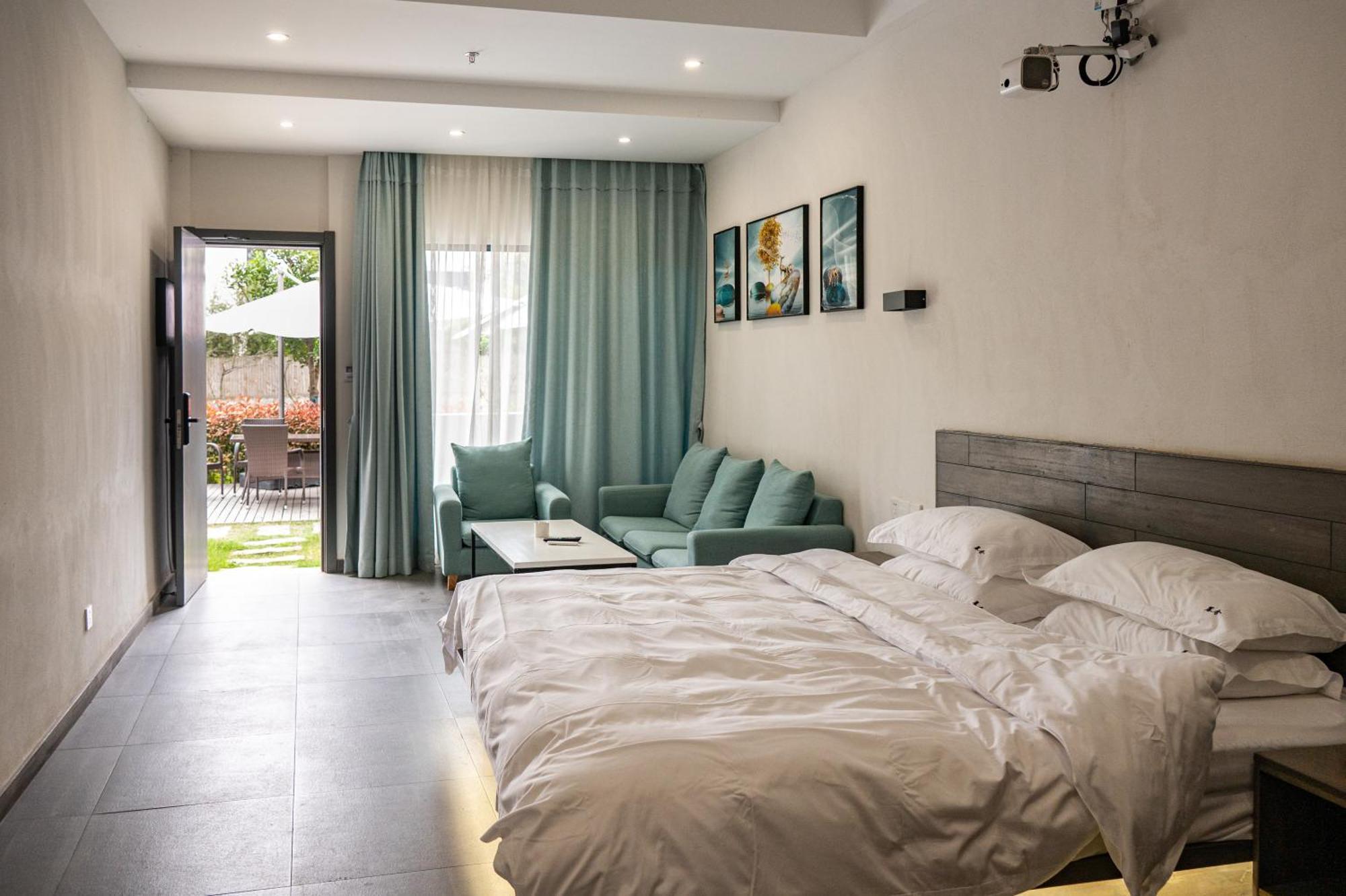 Tingjian Musu Private Soup Design Homestay - South Gate Of Wuzhen Xizha Scenic Area Tongxiang المظهر الخارجي الصورة