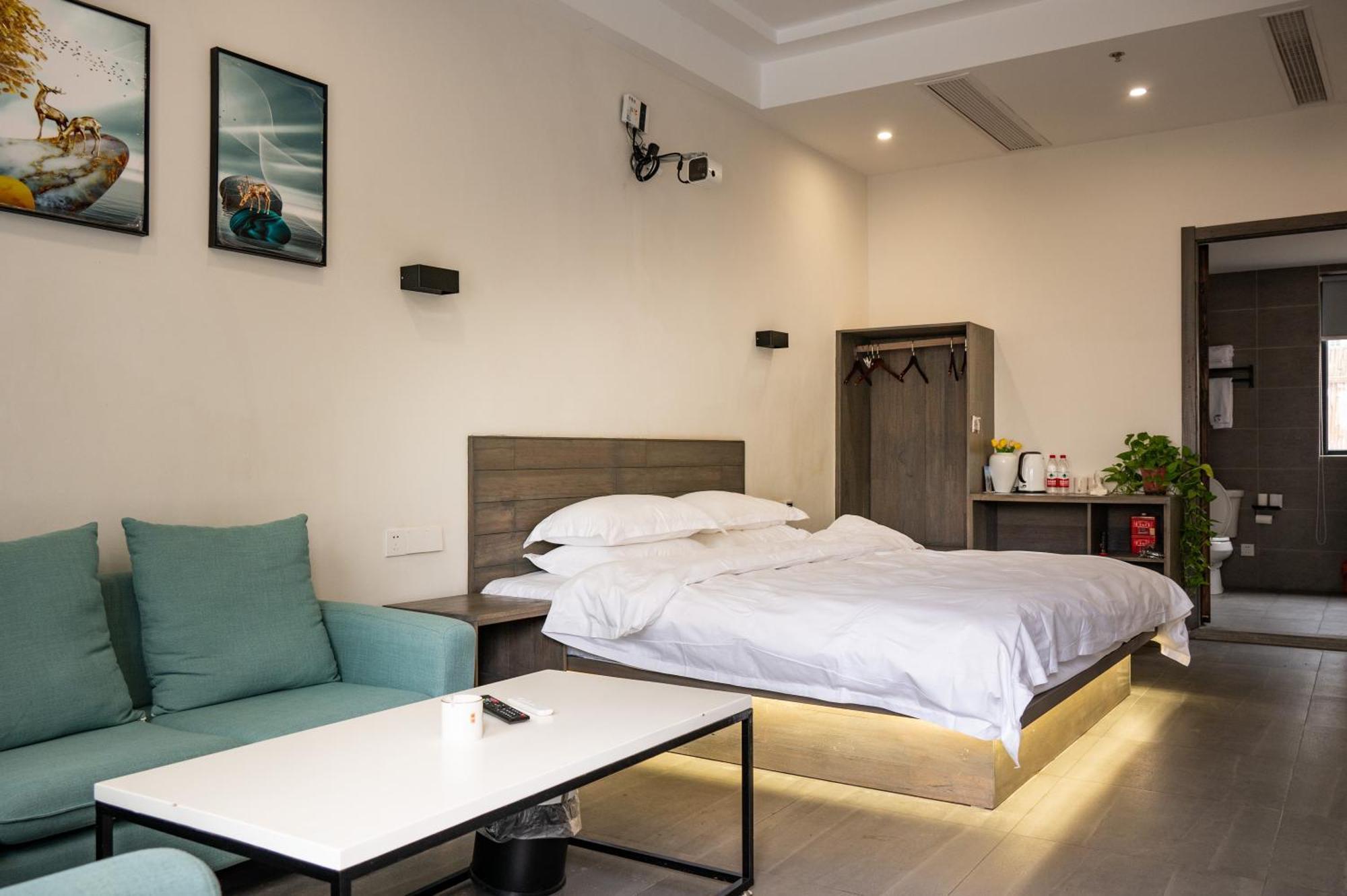 Tingjian Musu Private Soup Design Homestay - South Gate Of Wuzhen Xizha Scenic Area Tongxiang المظهر الخارجي الصورة