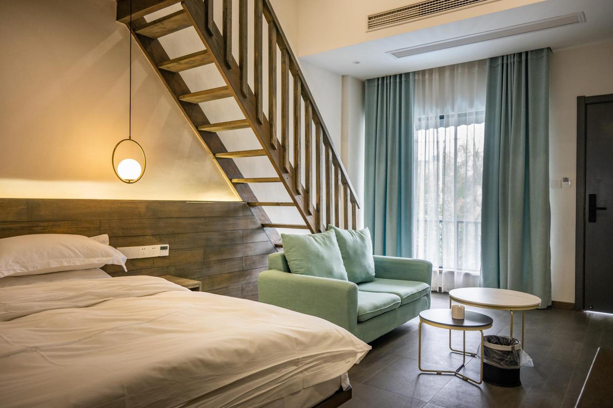 Tingjian Musu Private Soup Design Homestay - South Gate Of Wuzhen Xizha Scenic Area Tongxiang المظهر الخارجي الصورة