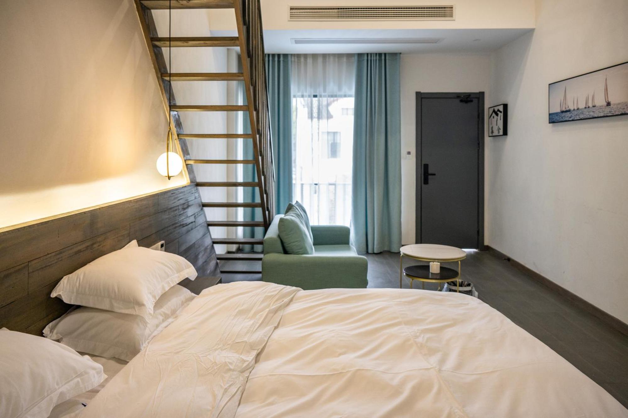 Tingjian Musu Private Soup Design Homestay - South Gate Of Wuzhen Xizha Scenic Area Tongxiang المظهر الخارجي الصورة