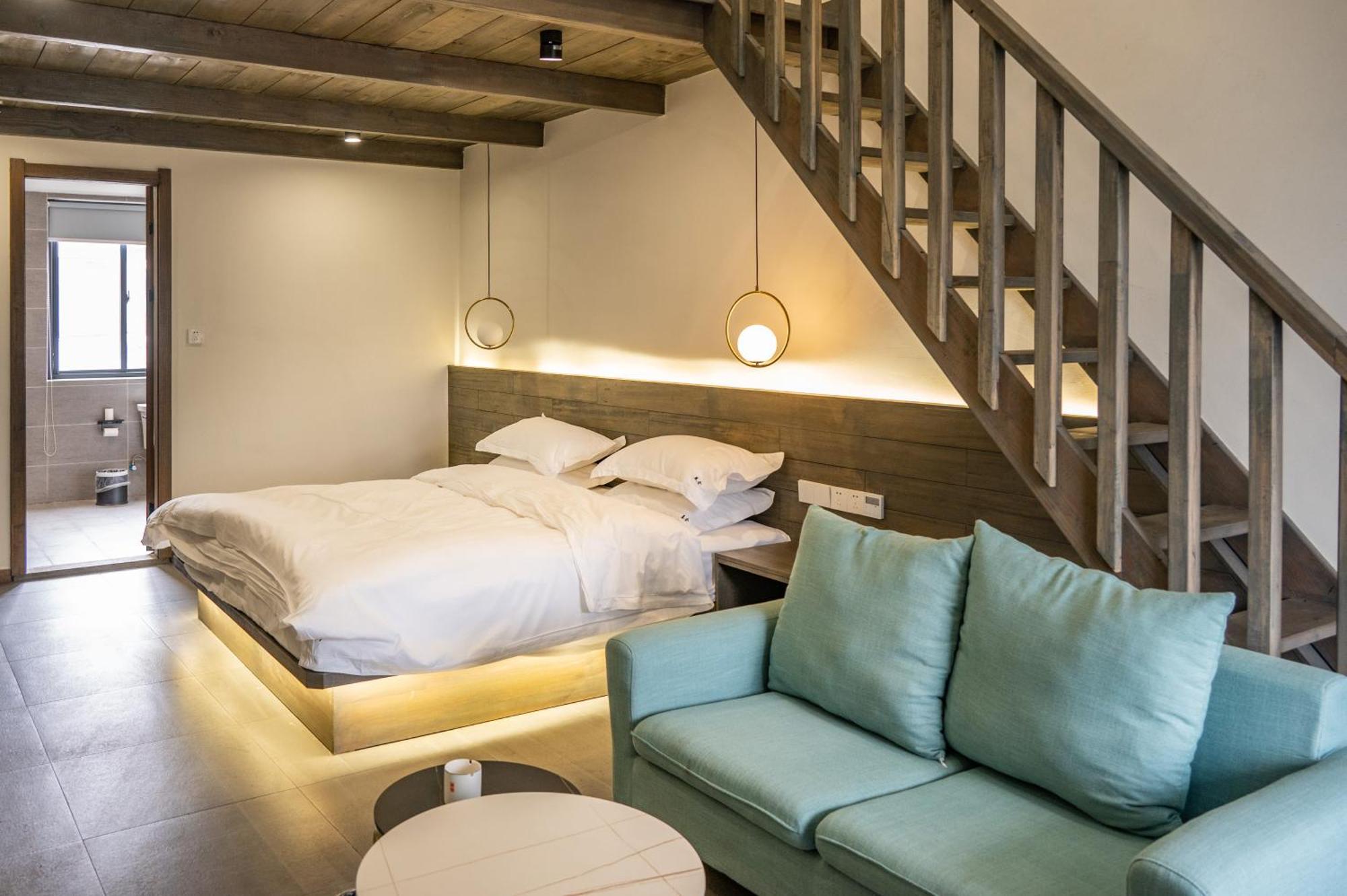 Tingjian Musu Private Soup Design Homestay - South Gate Of Wuzhen Xizha Scenic Area Tongxiang المظهر الخارجي الصورة