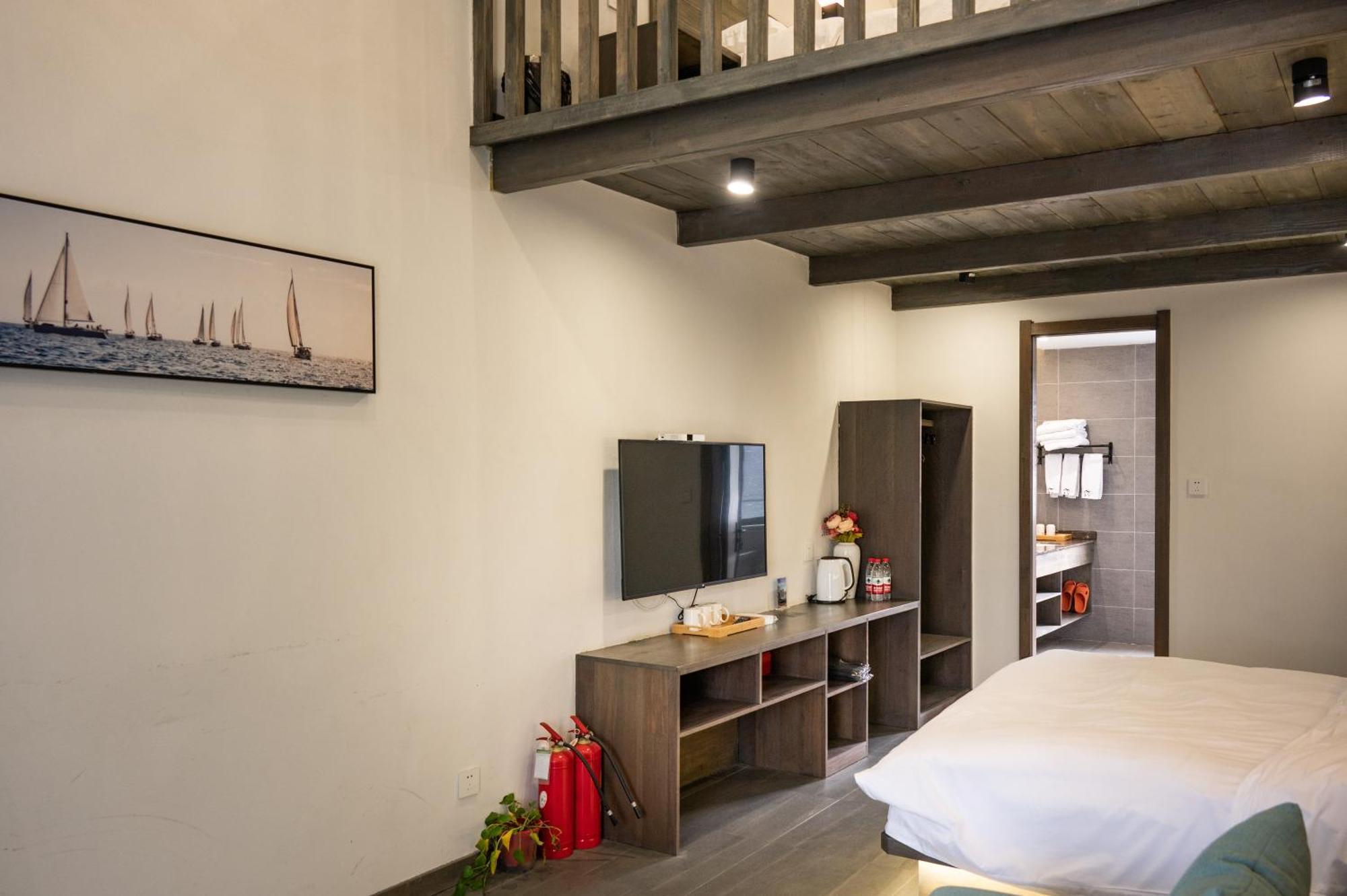 Tingjian Musu Private Soup Design Homestay - South Gate Of Wuzhen Xizha Scenic Area Tongxiang المظهر الخارجي الصورة