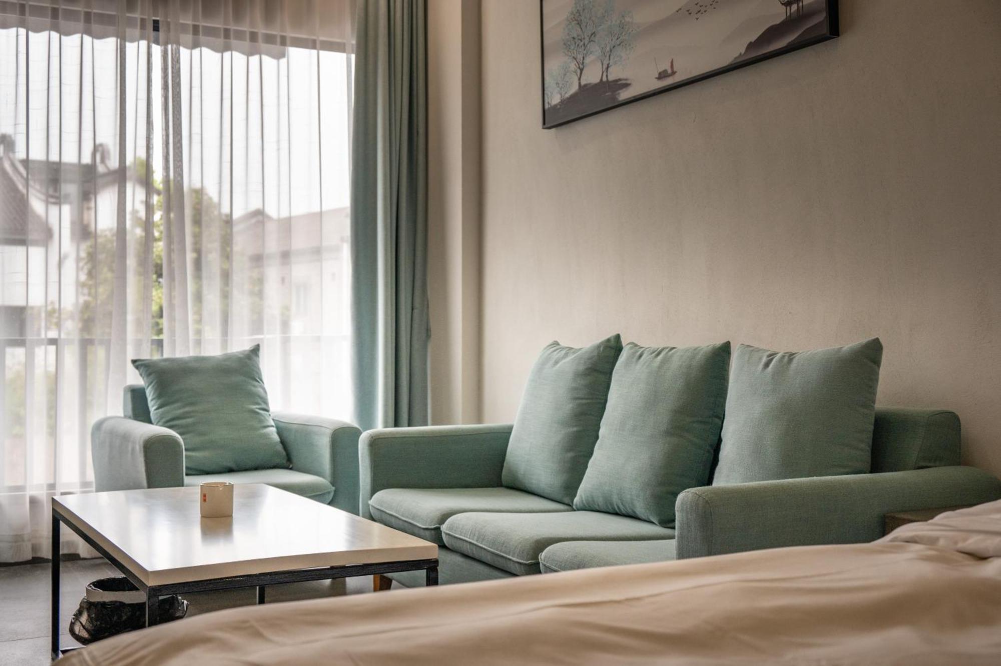 Tingjian Musu Private Soup Design Homestay - South Gate Of Wuzhen Xizha Scenic Area Tongxiang المظهر الخارجي الصورة