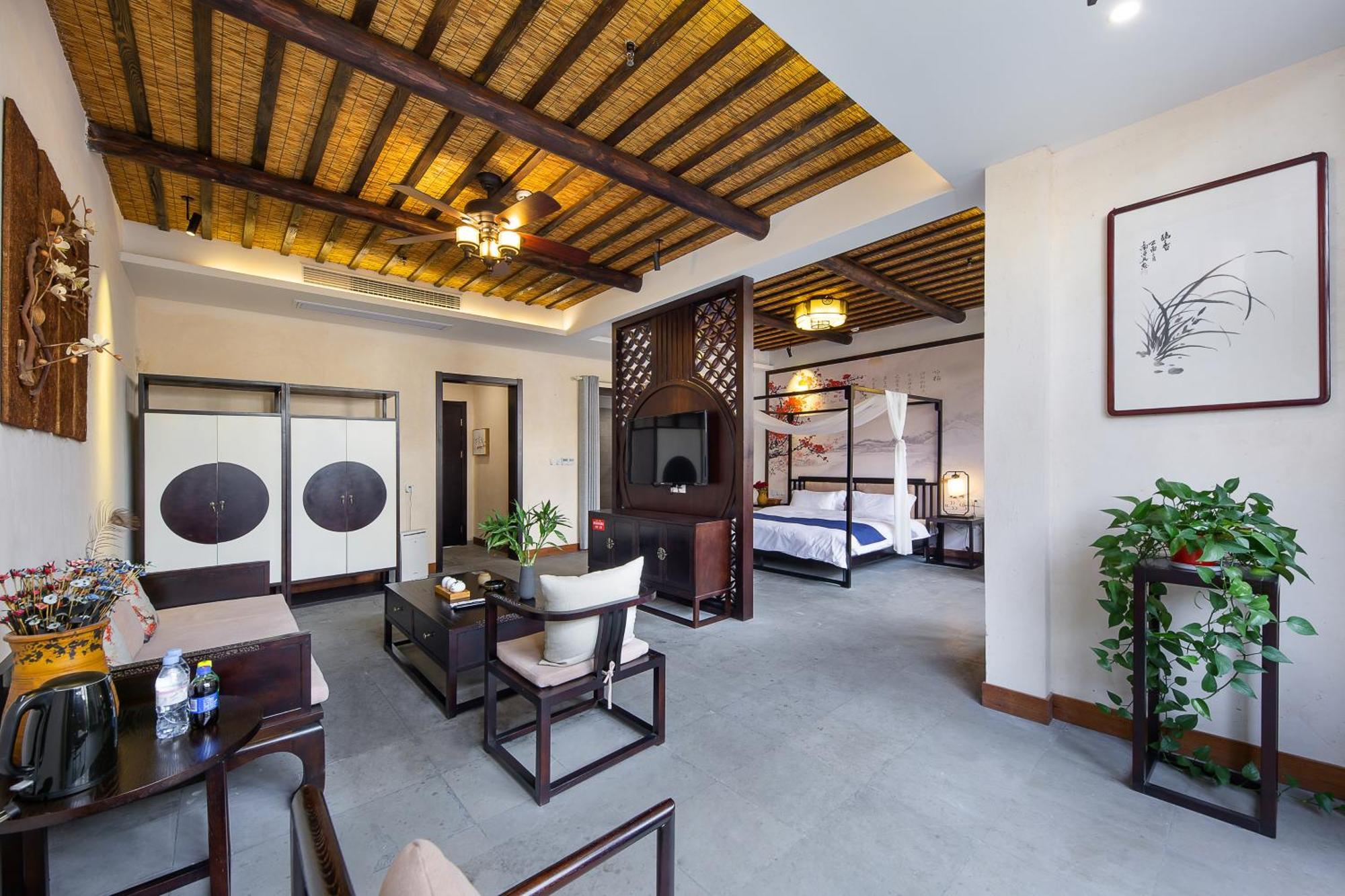 Tingjian Musu Private Soup Design Homestay - South Gate Of Wuzhen Xizha Scenic Area Tongxiang المظهر الخارجي الصورة