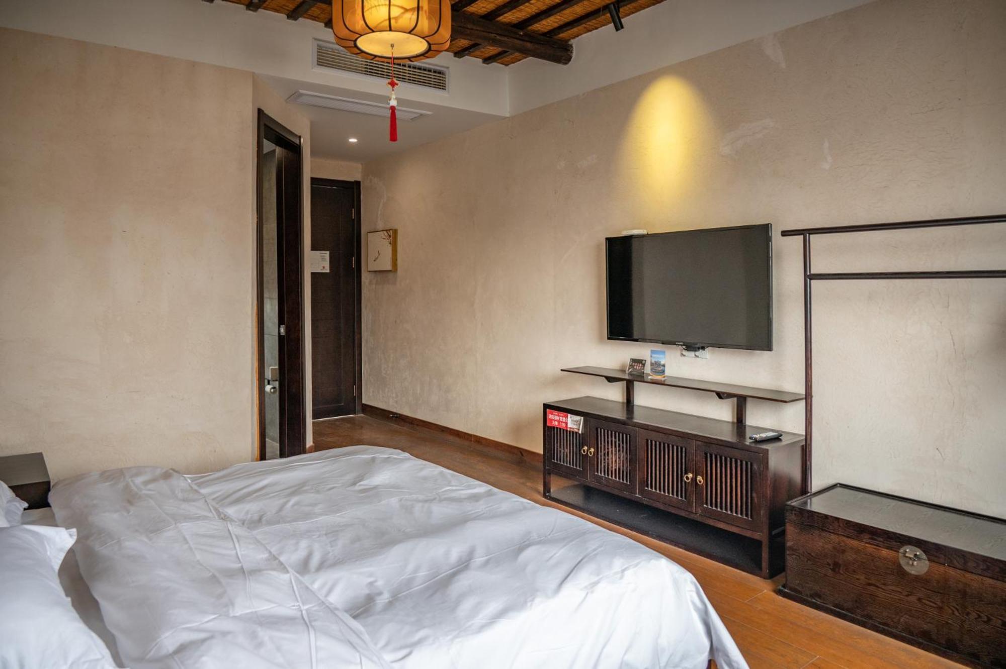 Tingjian Musu Private Soup Design Homestay - South Gate Of Wuzhen Xizha Scenic Area Tongxiang المظهر الخارجي الصورة