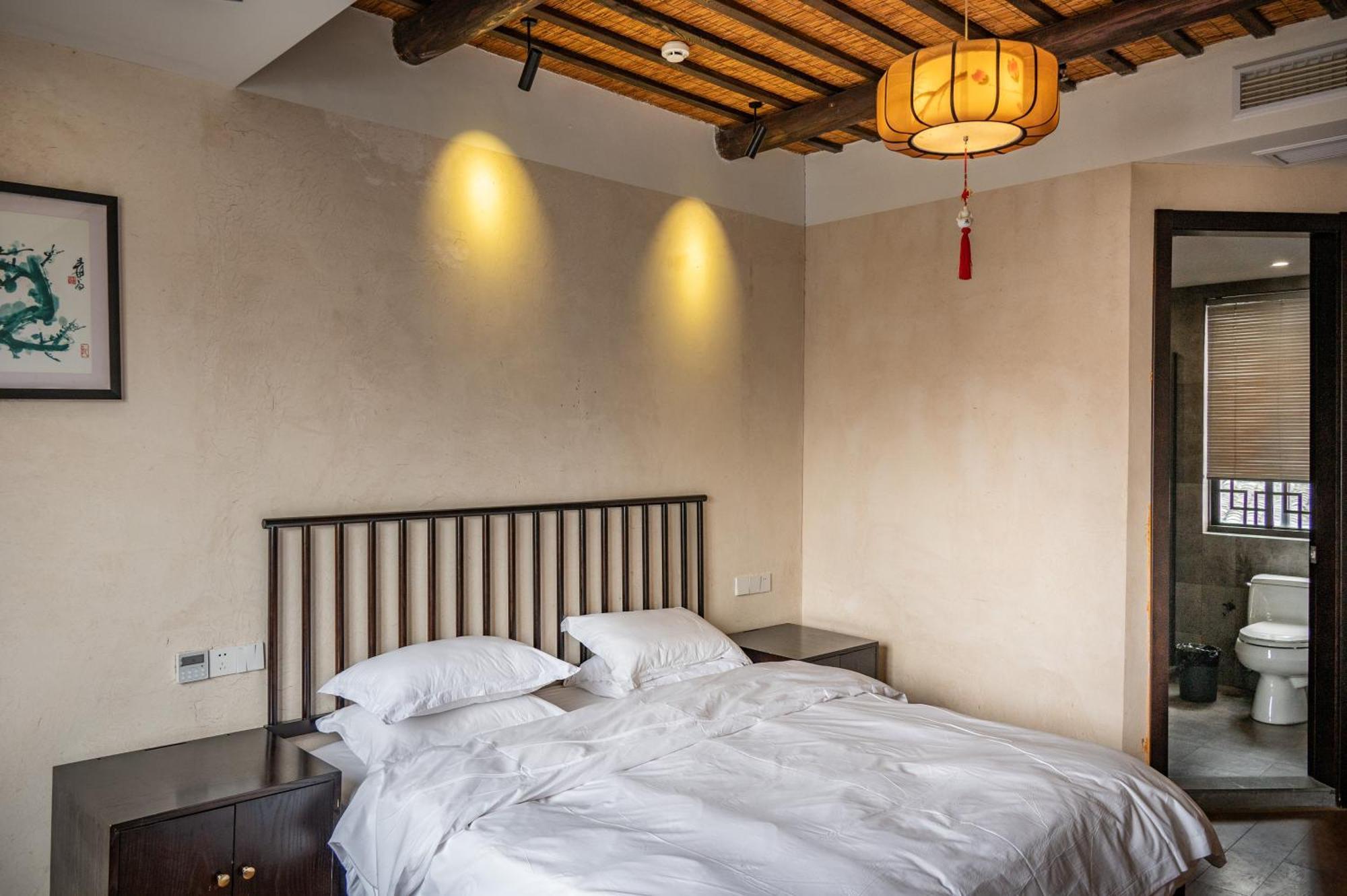 Tingjian Musu Private Soup Design Homestay - South Gate Of Wuzhen Xizha Scenic Area Tongxiang المظهر الخارجي الصورة