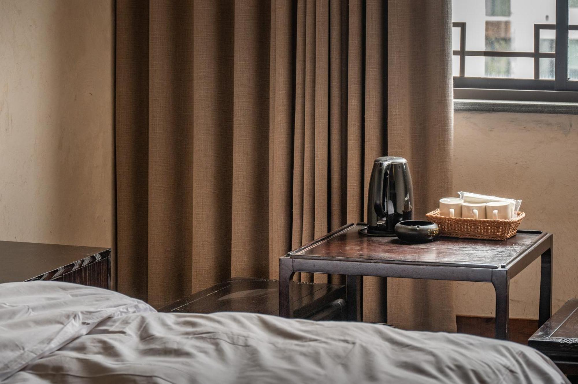 Tingjian Musu Private Soup Design Homestay - South Gate Of Wuzhen Xizha Scenic Area Tongxiang المظهر الخارجي الصورة