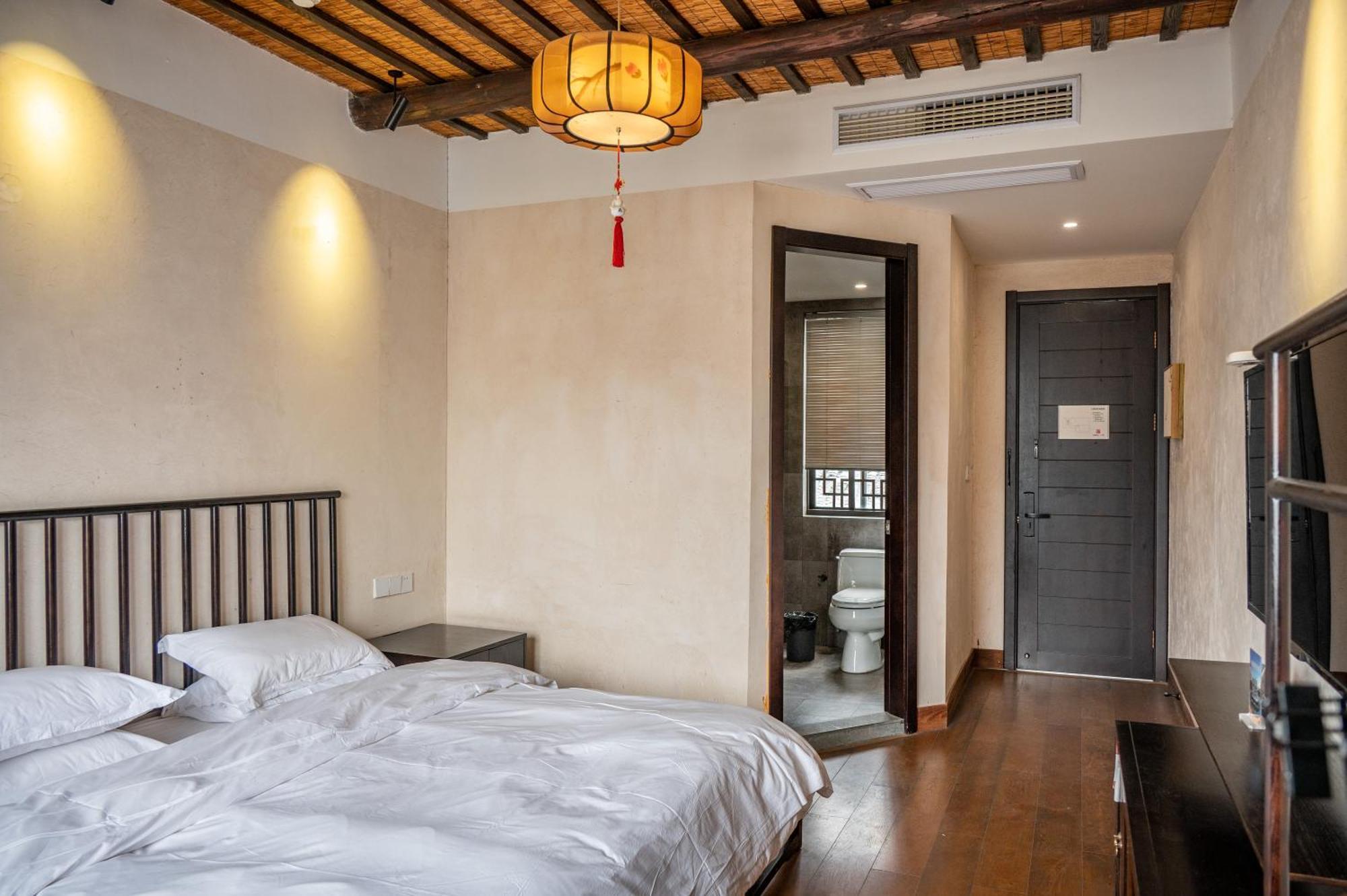 Tingjian Musu Private Soup Design Homestay - South Gate Of Wuzhen Xizha Scenic Area Tongxiang المظهر الخارجي الصورة