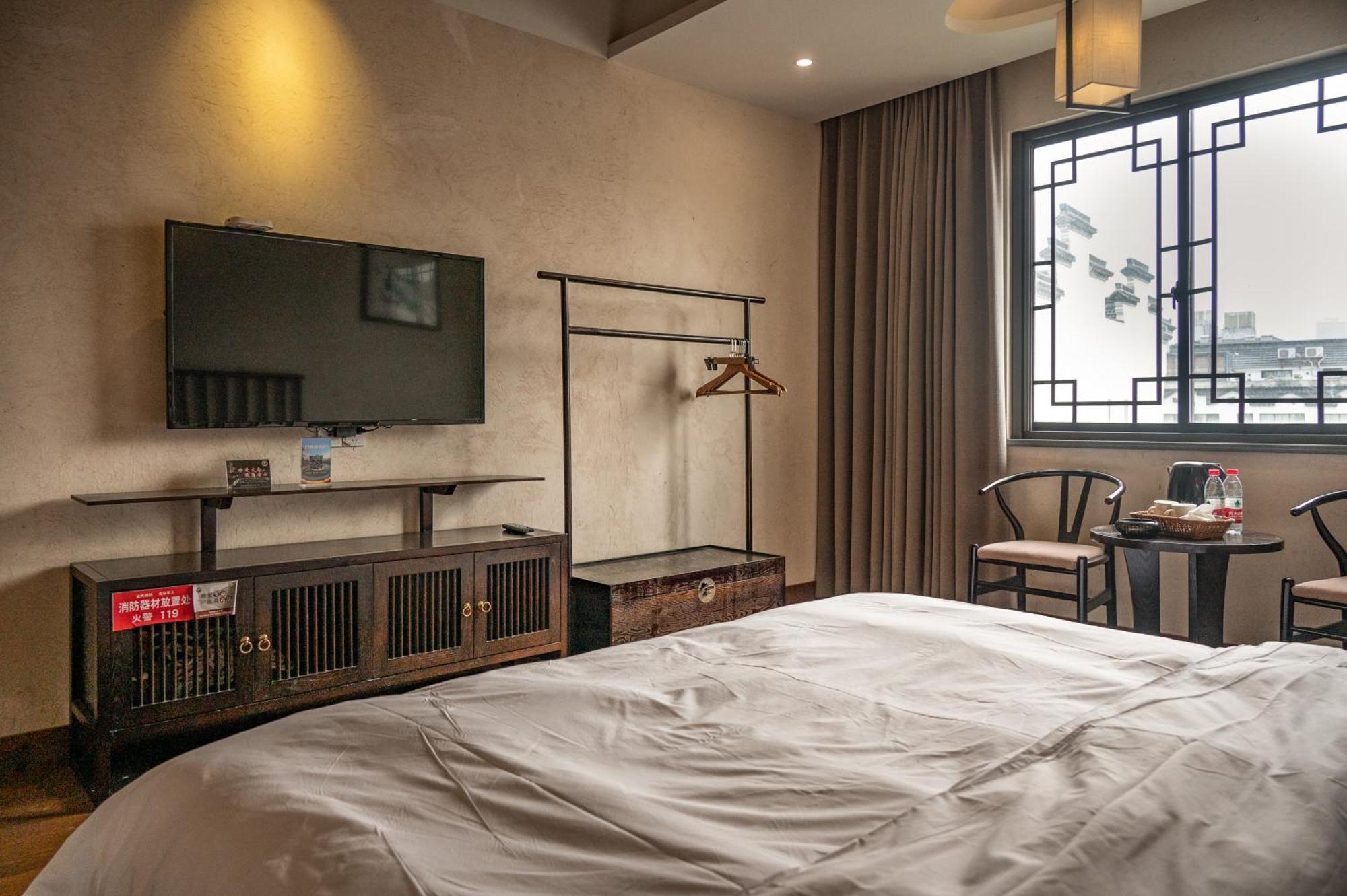 Tingjian Musu Private Soup Design Homestay - South Gate Of Wuzhen Xizha Scenic Area Tongxiang المظهر الخارجي الصورة